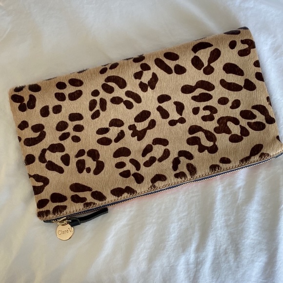 Clare V Handbags - Clare V. leopard clutch